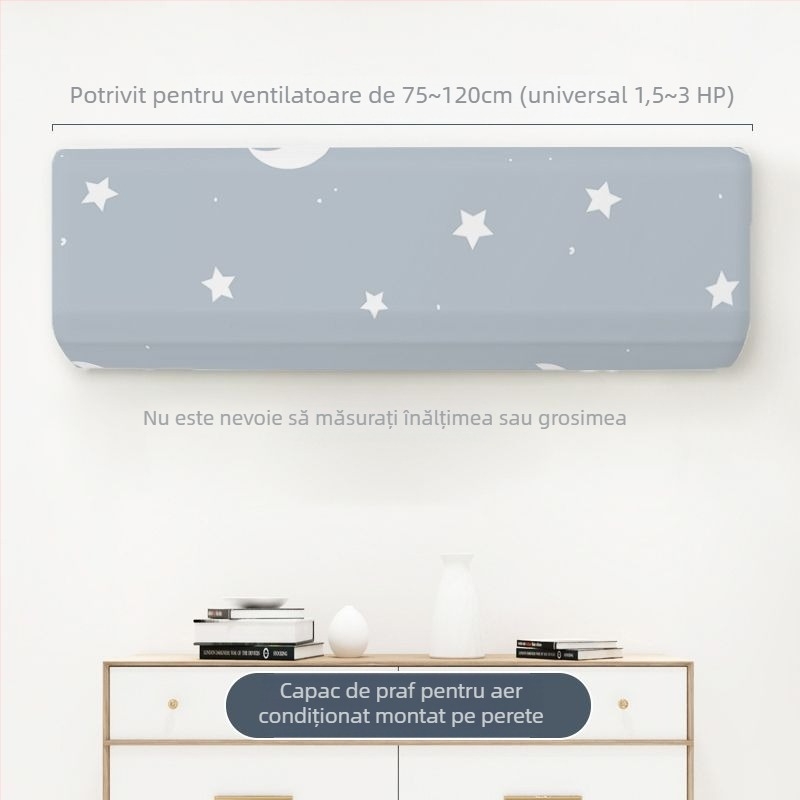 Husă de praf din bumbac pentru ventilator de podea și ventilator tip turn fără palete – stil minimalist, husă de depozitare pentru uz casnic
