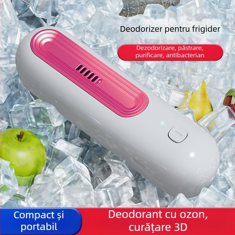 Purificator de aer cu deodorare și sterilizare, păstrează prospețimea și purifică aerul; zgomot sub 36 dB, debit de aer 50 m3/h, potrivit pentru încăperi până la 10 m², filtru compozit