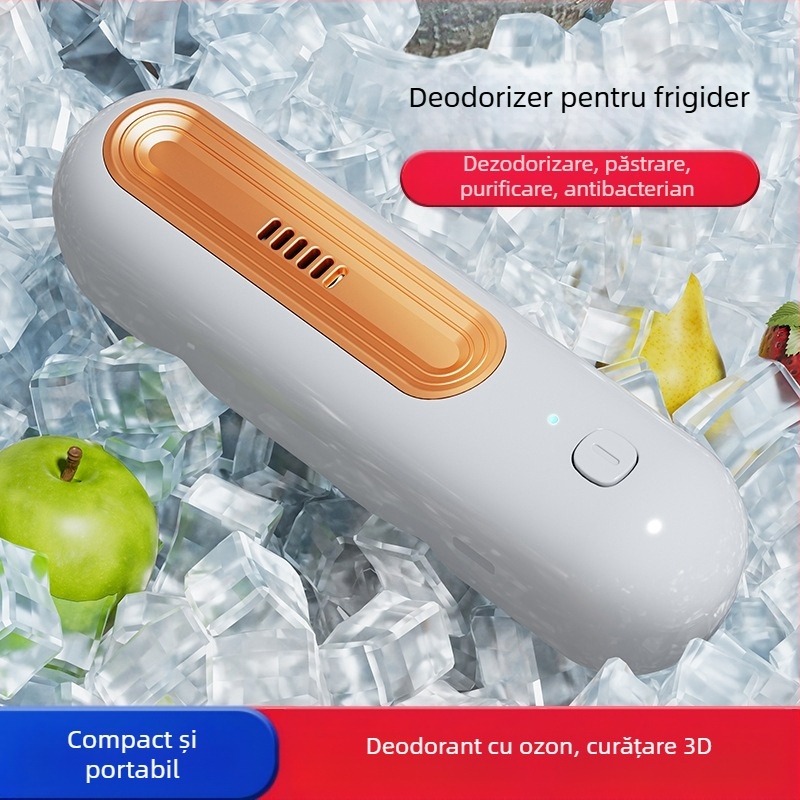 Purificator de aer cu deodorare și sterilizare, păstrează prospețimea și purifică aerul; zgomot sub 36 dB, debit de aer 50 m3/h, potrivit pentru încăperi până la 10 m², filtru compozit