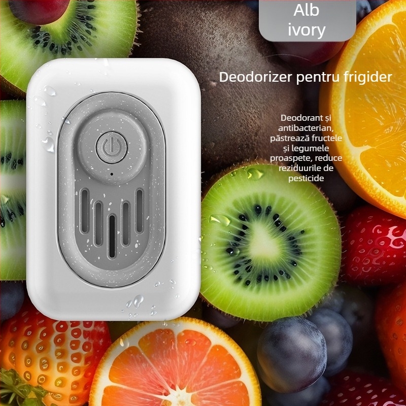 Purificator de aer cu deodorare și sterilizare, păstrează prospețimea și purifică aerul; zgomot sub 36 dB, debit de aer 50 m3/h, potrivit pentru încăperi până la 10 m², filtru compozit