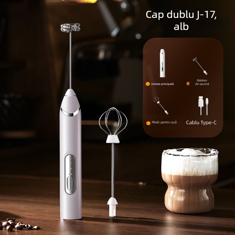 Aparat electric pentru spumare lapte, tel de ouă portabil, cu cap de amestecare, stil modern, origine Jieyang