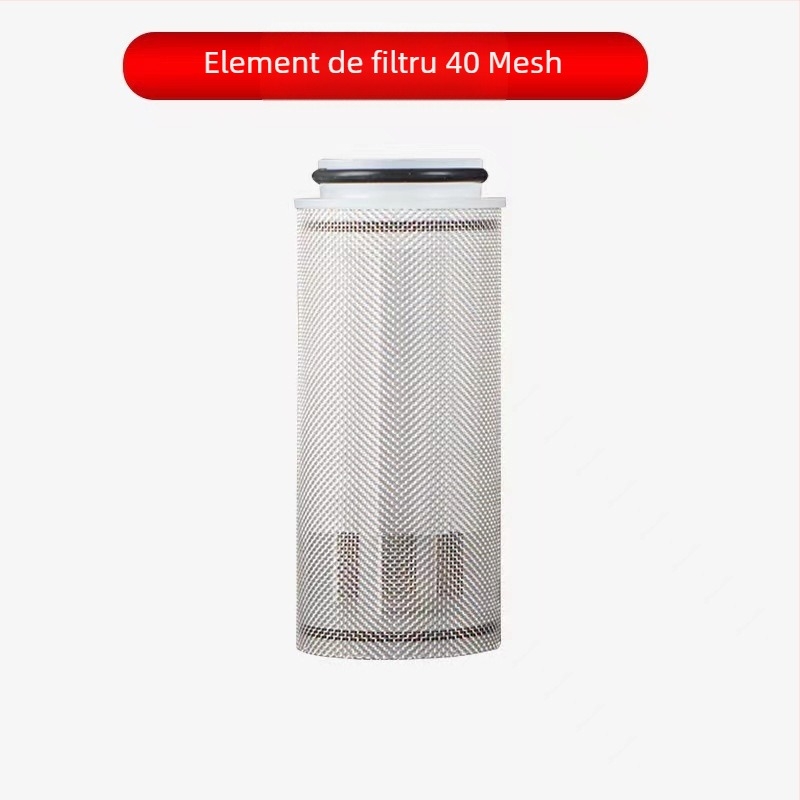 Pre-filtru pentru conducte de apă, din oțel inoxidabil 304, filtru vizual transparent, Mileage brand, stil modern minimalist