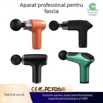 Pistol masaj fascial pentru gât, talie, șolduri, picioare, spate și tălpi — reîncărcabil, mai multe viteze, control mecanic, modele 828/888/858/818