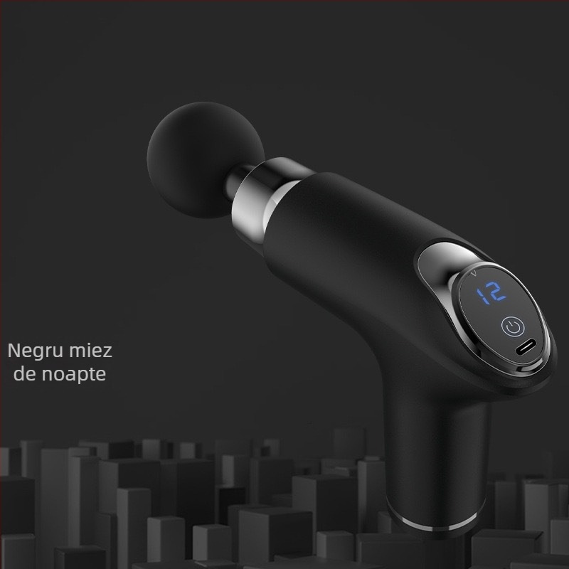 Pistol masaj fascial pentru gât, talie, șolduri, picioare, spate și tălpi — reîncărcabil, mai multe viteze, control mecanic, modele 828/888/858/818