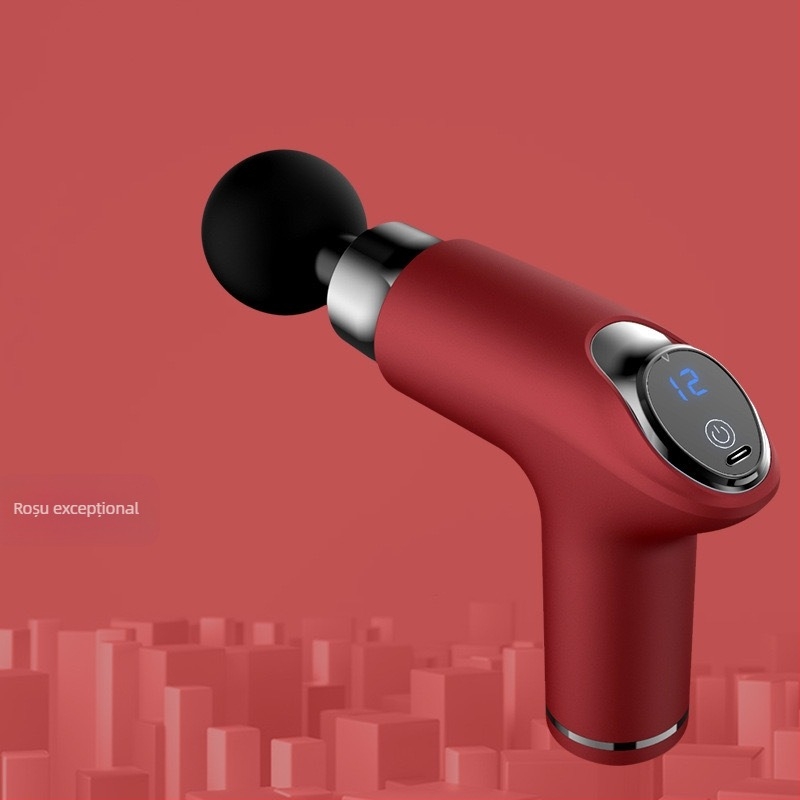 Pistol masaj fascial pentru gât, talie, șolduri, picioare, spate și tălpi — reîncărcabil, mai multe viteze, control mecanic, modele 828/888/858/818