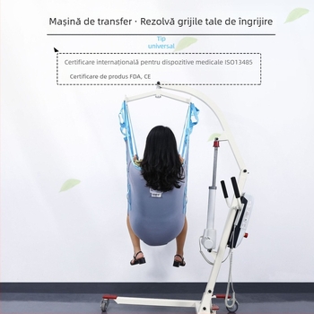 Magic slider sling electric de ridicare pentru vârstnici, modele 40002/40003/40004, material poliester, potrivit pentru zona șoldului, garanție 1 an
