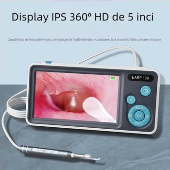 Otoscop cu lingură pentru urechi Glow, Dannan Technology, ABS, 33 bucăți, nu este importat