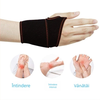 Compresă de încheietură cu gel pentru terapie caldă și rece – gel umplut, material din nailon, protecție pentru încheietură, etichetă privată disponibilă, personalizare
