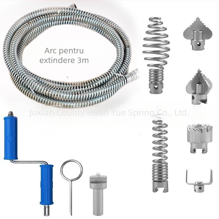 Arc de desfundare cu conectori masculini și feminini, din oțel, acoperire zincată, Little Treble