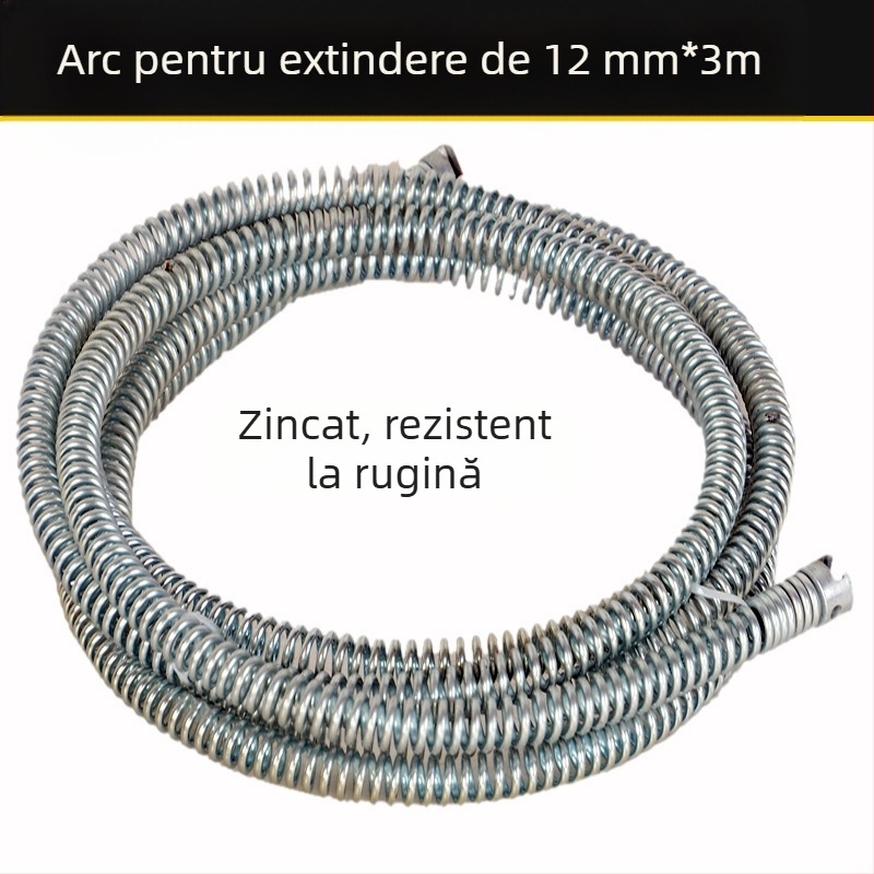 Arc de desfundare cu conectori masculini și feminini, din oțel, acoperire zincată, Little Treble