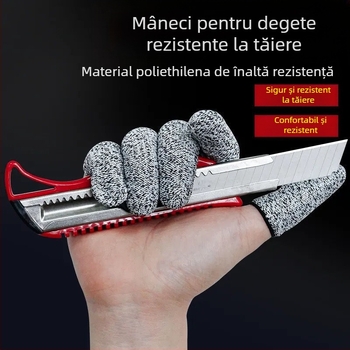 Mănușă de protecție anti-tăiere pentru degete, pentru grădină – rezistentă la uzură, protecție împotriva înțepărilor, compatibilă cu Apple 16promax