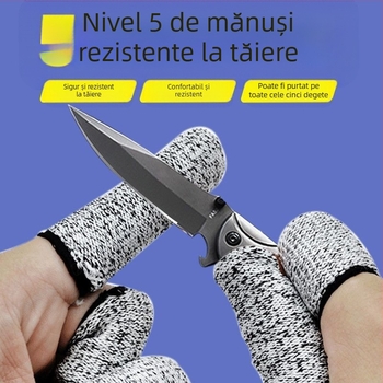 Mănușă de protecție anti-tăiere pentru degete, pentru grădină – rezistentă la uzură, protecție împotriva înțepărilor, compatibilă cu Apple 16promax