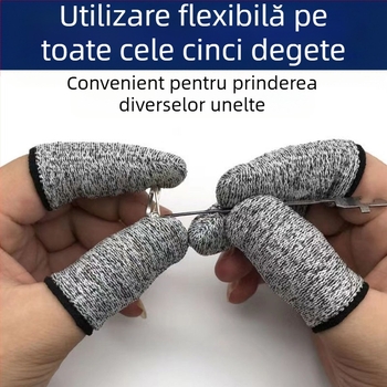 Mănușă de protecție anti-tăiere pentru degete, pentru grădină – rezistentă la uzură, protecție împotriva înțepărilor, compatibilă cu Apple 16promax