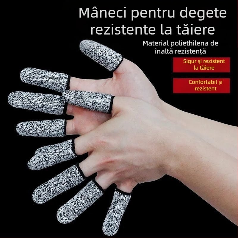 Mănușă de protecție anti-tăiere pentru degete, pentru grădină – rezistentă la uzură, protecție împotriva înțepărilor, compatibilă cu Apple 16promax