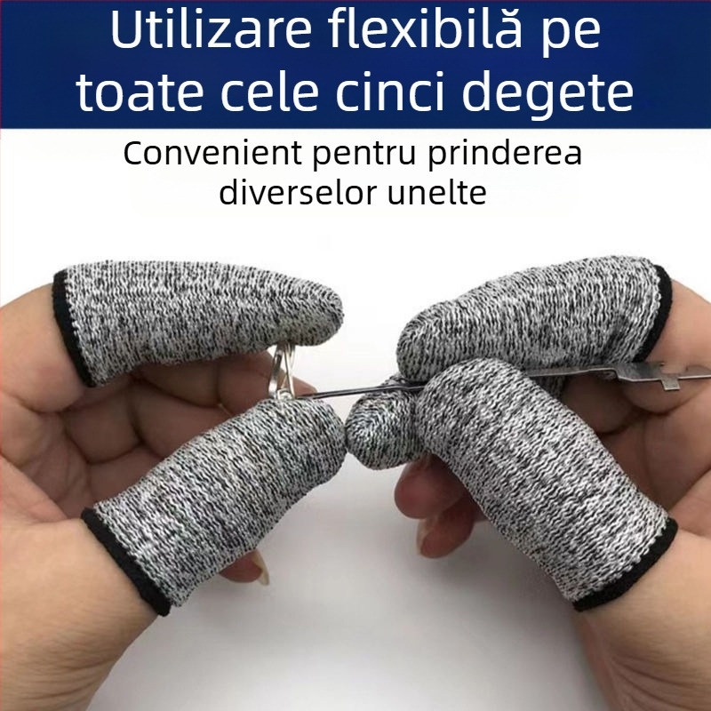 Mănușă de protecție anti-tăiere pentru degete, pentru grădină – rezistentă la uzură, protecție împotriva înțepărilor, compatibilă cu Apple 16promax