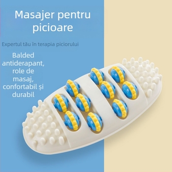 Masajor pentru picioare — portabil pentru uz casnic, masaj cu puncte de acupunctură pentru sănătate și fitness, ambalare într-o cutie de carton