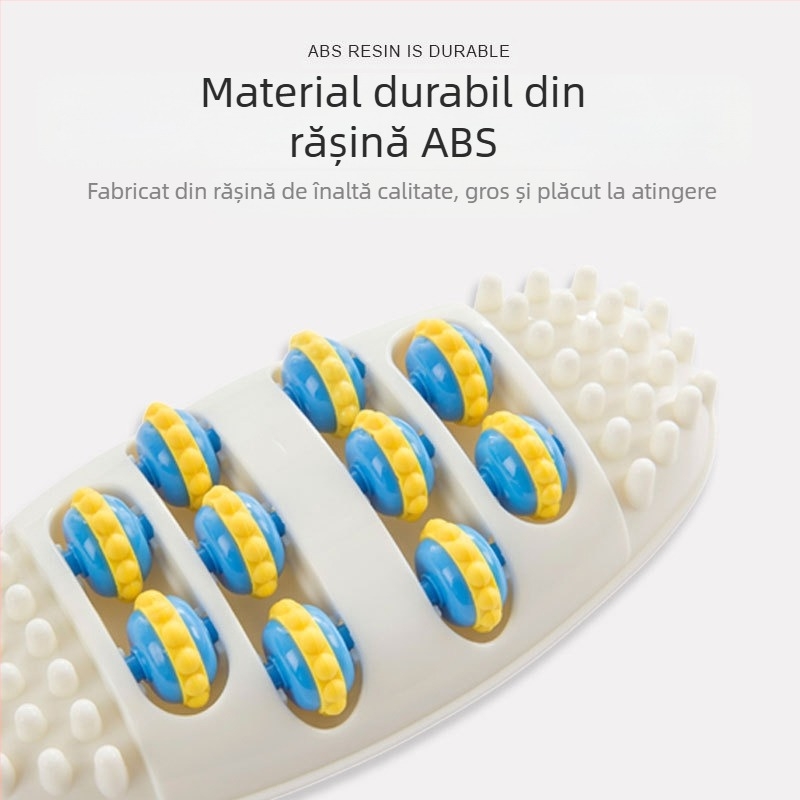 Masajor pentru picioare — portabil pentru uz casnic, masaj cu puncte de acupunctură pentru sănătate și fitness, ambalare într-o cutie de carton