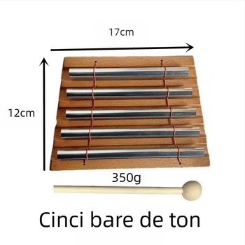Instrument Orff pentru percuție (Material: lemn de frasin și aluminiu; Brand: Longyin; Categorie: instrument de percuție occidental; Ambalare: altul; Vârstă recomandată: 7-14 ani)