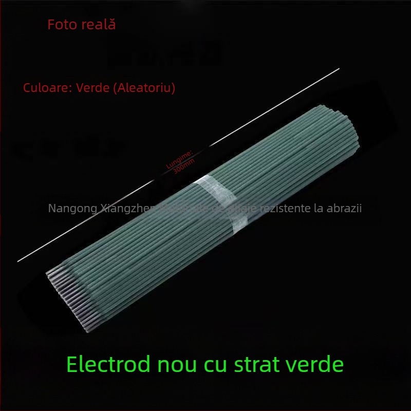 Electrod de sudură din oțel carbon pentru țevi galvanizate și țevi pătrate, J422/J421, electrodo extra-fin