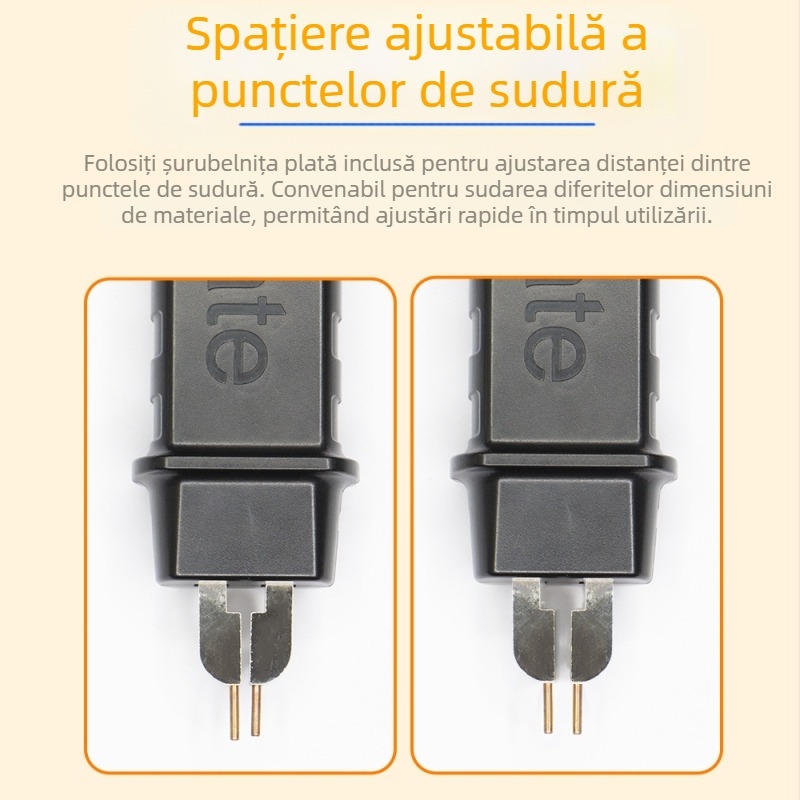 Docreate stilou de sudură cu puncte integrat pentru bateriile EV DIY 18650 – portabil, manual, înaltă putere