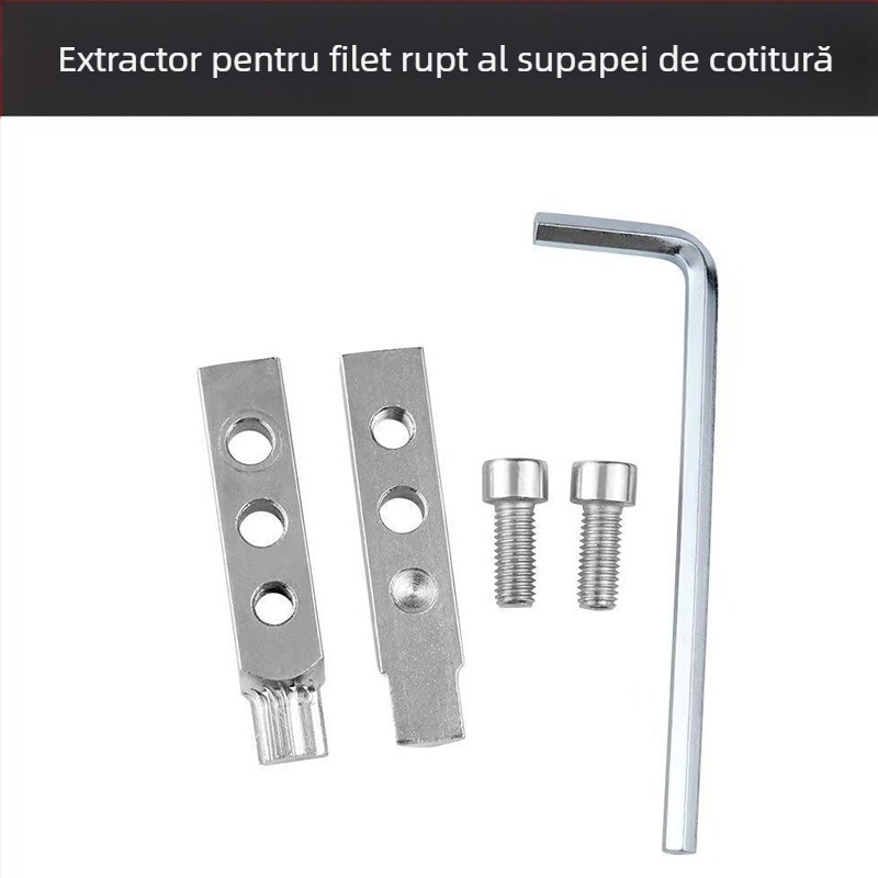 Extractor triunghiular pentru robinet, din oțel aliaj, model: extractor triunghiular pentru robinet, scop principal: extragerea șuruburilor rupte