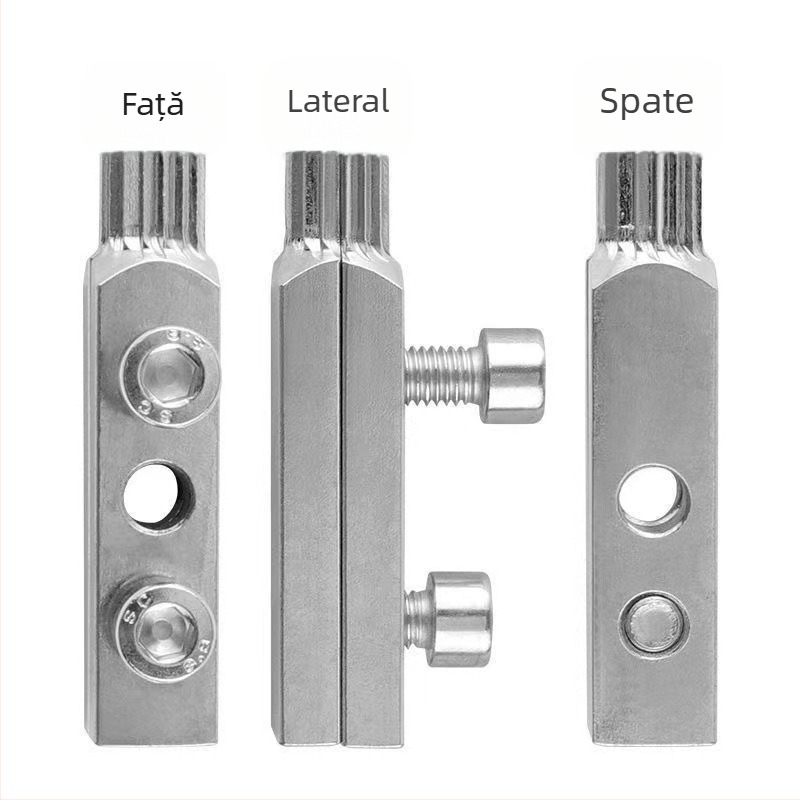 Extractor triunghiular pentru robinet, din oțel aliaj, model: extractor triunghiular pentru robinet, scop principal: extragerea șuruburilor rupte