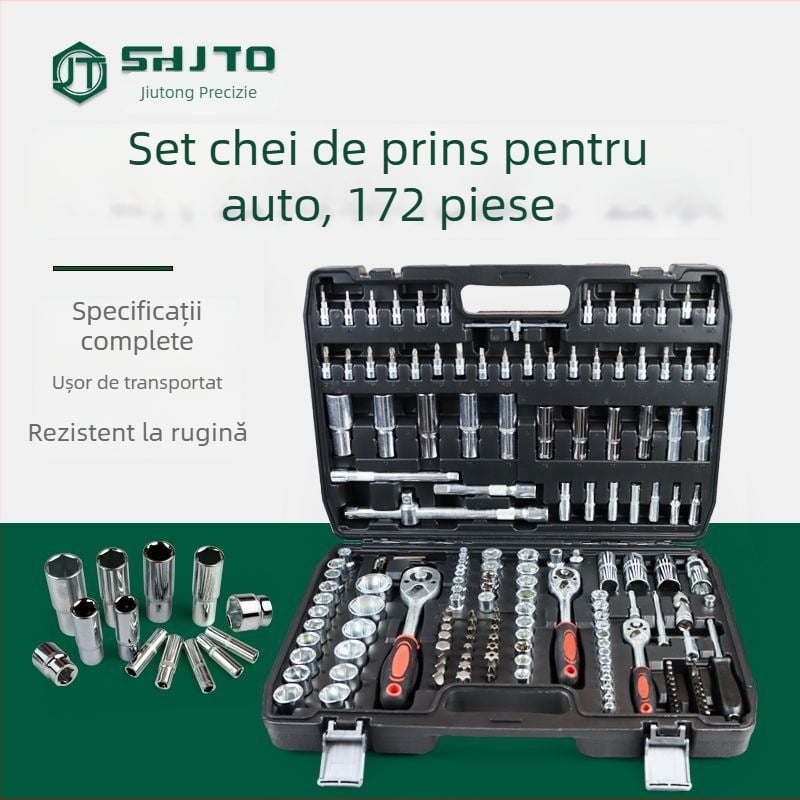 Jiutong set de scule auto, 172 piese, kit de întreținere auto