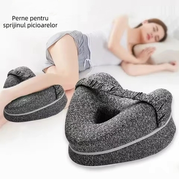 Perna pentru picioare cu memorie, în formă de inimă, pentru acasă și cămin