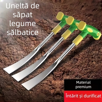 Lopată din oțel mangan pentru săpat în aer liber — unealtă de grădină pentru uz casnic, Warm Lion