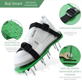 Pantofi cu cui pentru ciment self-leveling și construcții de podea epoxy – pentru grădină și gazon, brand Persian Zhijie, ambalaj 36×17×4