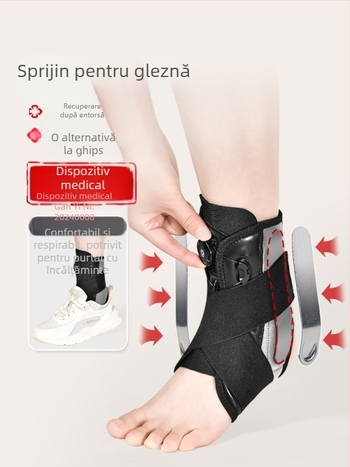 Brățară fixare gleznă pentru adulți — Material: țesătură din spumă compozită, Lycra Super Fiber; Parte protejată: gleznă; Categoria: orteză gleznă