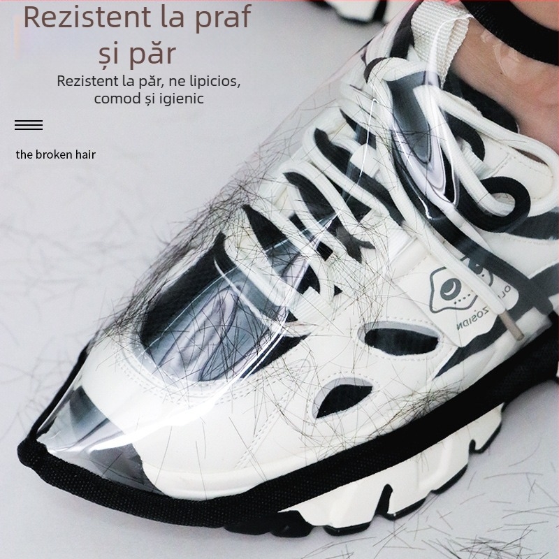 Capace pentru încălțăminte din PVC pentru saloane de coafură, model 35-45 code, impermeabile, pentru pantofi, cutie 500 buc.