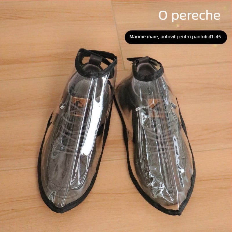 Capace pentru încălțăminte din PVC pentru saloane de coafură, model 35-45 code, impermeabile, pentru pantofi, cutie 500 buc.