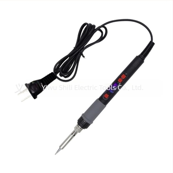 Fier de lipit profesional cu afișaj LCD digital, temperatură reglabilă, alimentare 220V