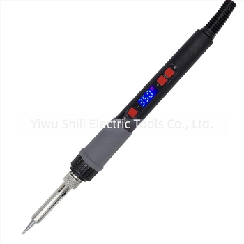 Fier de lipit profesional cu afișaj LCD digital, temperatură reglabilă, alimentare 220V