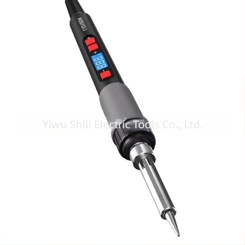 Fier de lipit profesional cu afișaj LCD digital, temperatură reglabilă, alimentare 220V