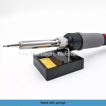 Fier de lipit profesional cu afișaj LCD digital, temperatură reglabilă, alimentare 220V