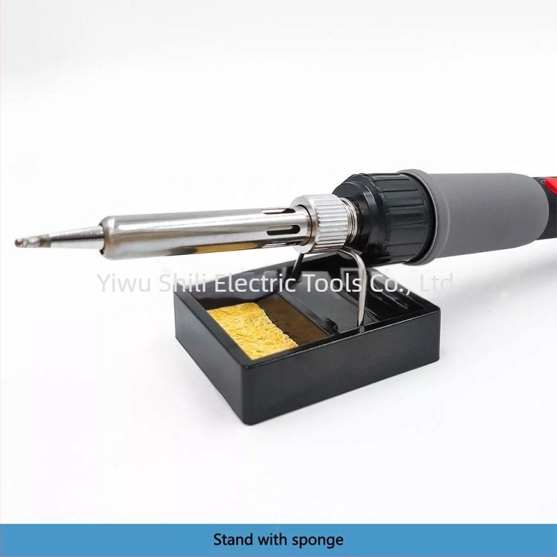 Fier de lipit profesional cu afișaj LCD digital, temperatură reglabilă, alimentare 220V