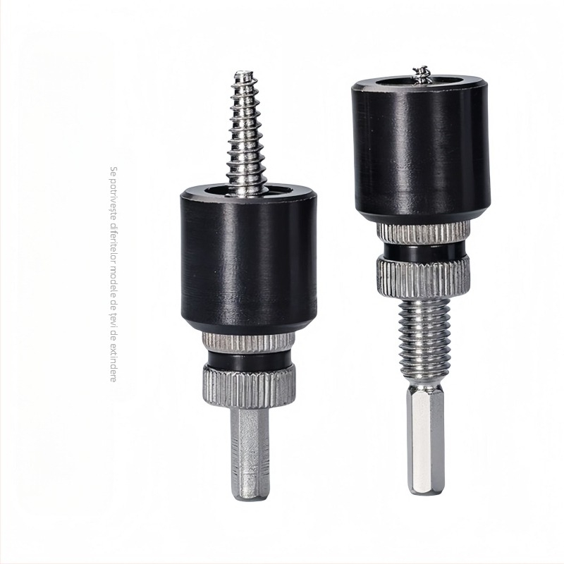 Extractor pentru șuruburi expansiune cu ax hexagonal – 82 mm lungime, oțel 40Cr-V, marcă Xin mu tian, greutate 70 g