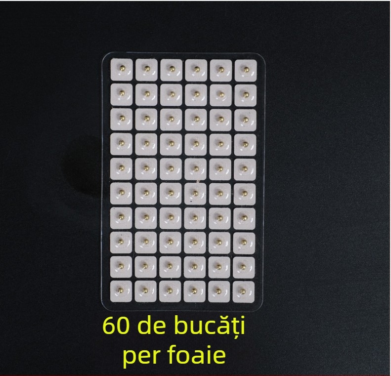 C-600 benzi magnetice pentru puncte de acupuncție ale urechii, pachet de 300 bucăți, pentru masajul urechii