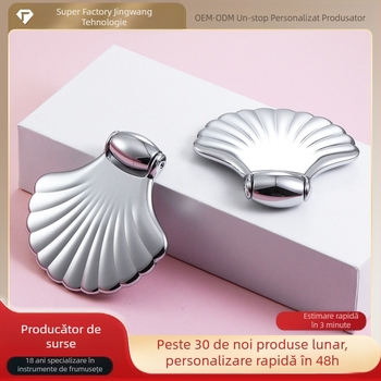 Instrument metalic V-face pentru față cu roller, placă de gua sha și băț de ridicare — Manual, fără electricitate; Pentru uz casnic; Origine Guangdong; Brand merry poetry Legge; Material: metal