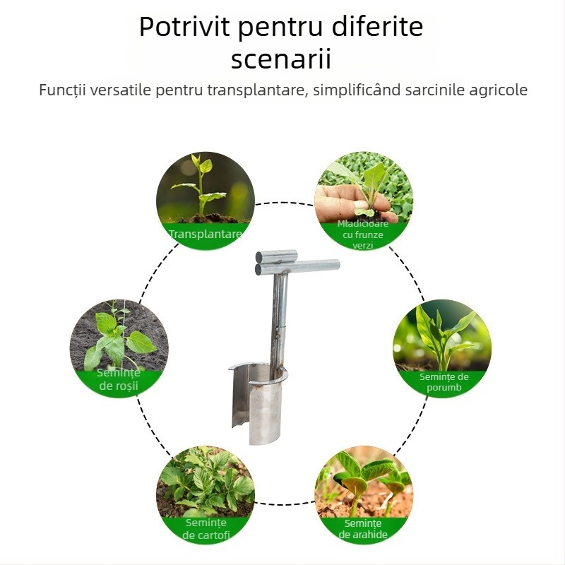 Mașină Manha pentru plantarea și transplantarea răsadurilor — utilizare universală, mutare rapidă a răsadurilor