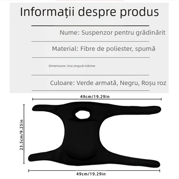 Genunchiere pentru grădină, Material Diving, Brand Loda, Potrivire universală