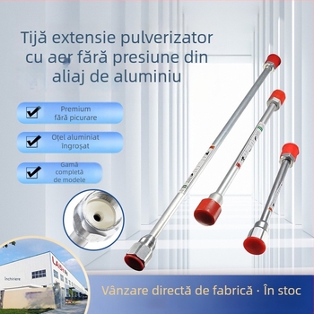 Pistol de pulverizare fără aer cu tijă de extindere pentru mașini de pulverizare — tijă de extindere (alias), brand Taiwan surplus, etichetă privată licențiată