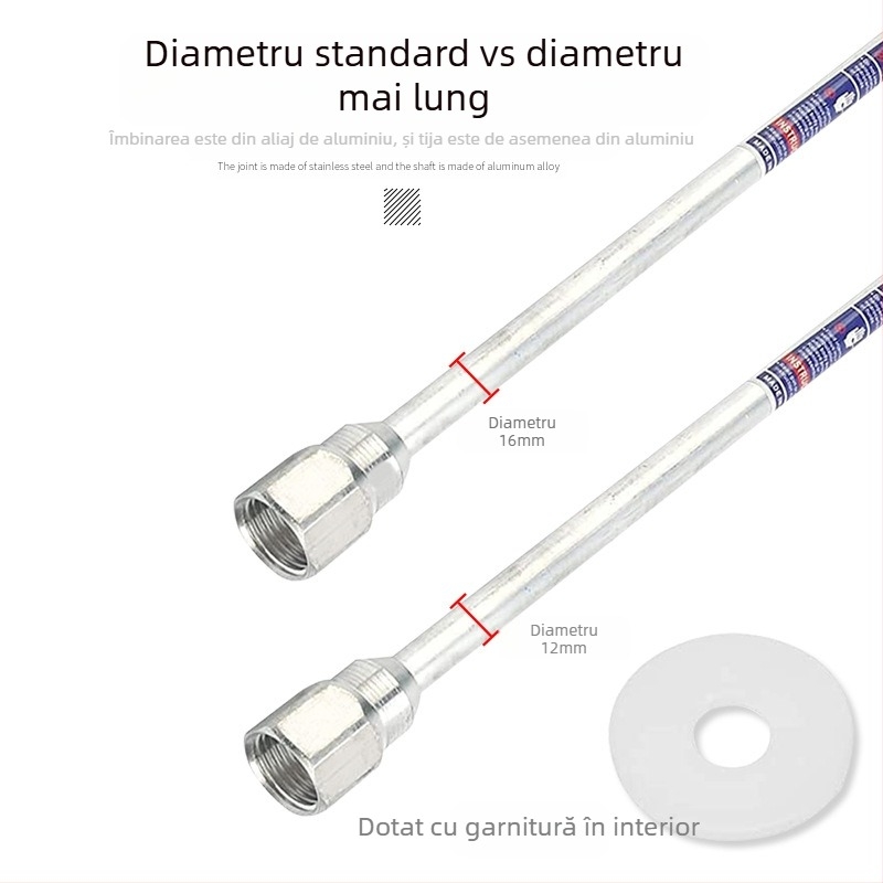 Pistol de pulverizare fără aer cu tijă de extindere pentru mașini de pulverizare — tijă de extindere (alias), brand Taiwan surplus, etichetă privată licențiată