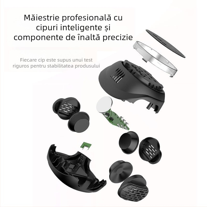 Repeller ultrasonic pentru animale, cu temporizator și lumini LED pe patru fețe