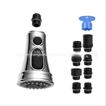 Cap de robinet de bucătărie retractabil, model 61025, ABS, miez ceramic al valvei, 3 funcții, certificat CUPC