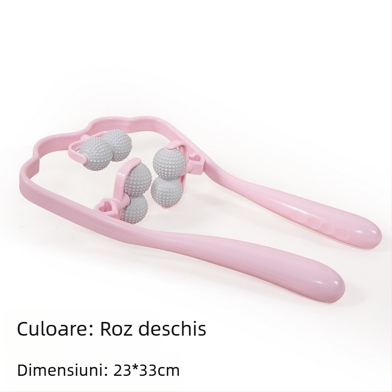 Masaj manual pentru gât și spate, cu 6 ventuze din plastic