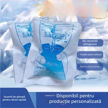 Pungă de gheață de unică folosință – PE, capacitate 100 g, răcire rapidă