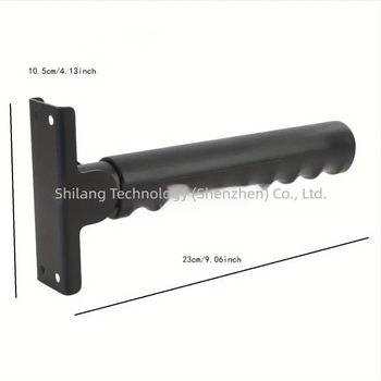 Mâner de asistență pentru ușă cu rotire – aliaj de aluminiu + oțel carbon; model SL-017; marcă Siilang; personalizare disponibilă; pachet: 25 buc.